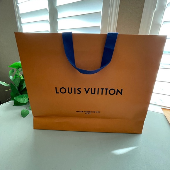 Louis Vuitton Paper Shopping/Gift Bag 19 X 15 X 5 - Picture 2 of 13